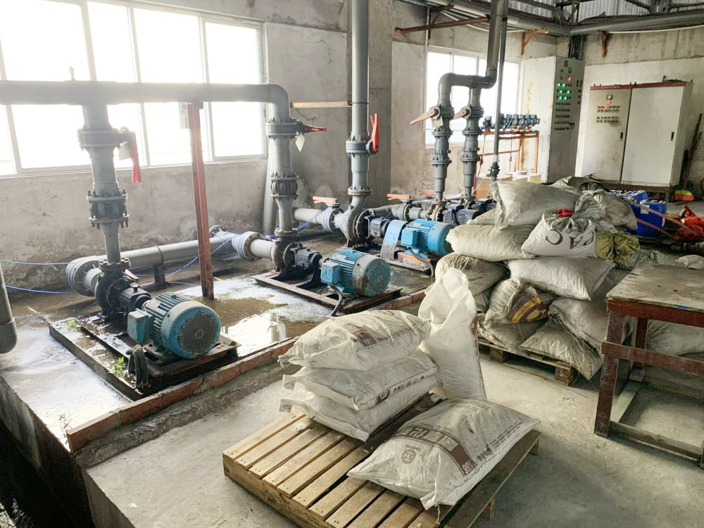 On site pictures of Meizhou Paper Industry's 80m3 pH desalinated water system